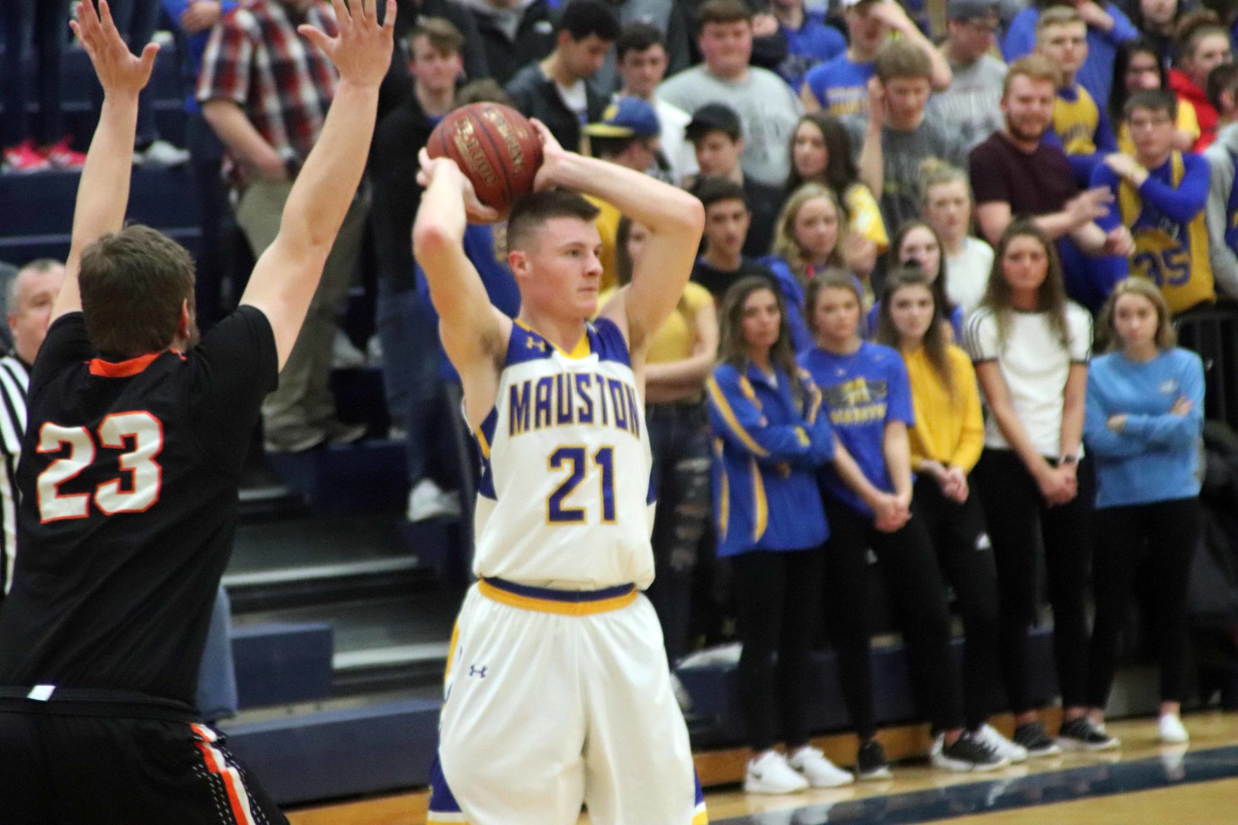 West Salem at Mauston boys basketball (3-1-19)